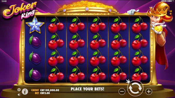 Joker King gameplay 1 - swiss4win.ch