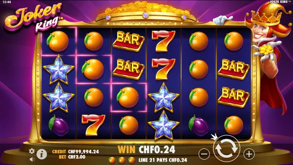 Joker King gameplay 2 - swiss4win.ch
