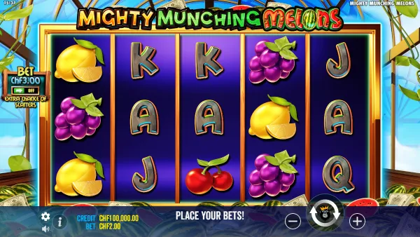 Mighty Munching Melons gameplay 1 - swiss4win.ch