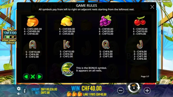 Mighty Munching Melons gameplay 3 - swiss4win.ch