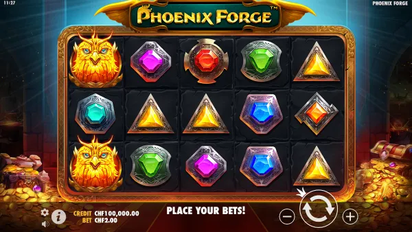 Phoenix Forge gameplay 1 - swiss4win.ch