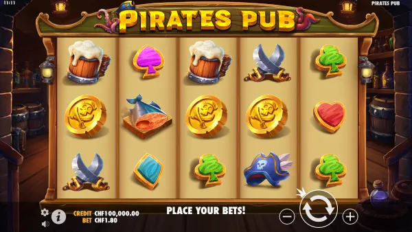 Pirates Pub gameplay 1 - swiss4win.ch