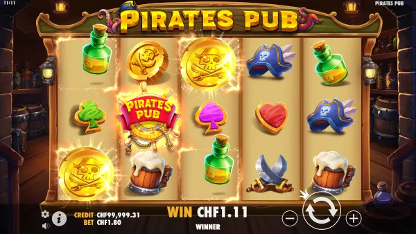 Pirates Pub gameplay 2 - swiss4win.ch