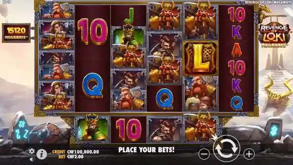 Revenge of Loki Megaways gameplay 1 - swiss4win.ch