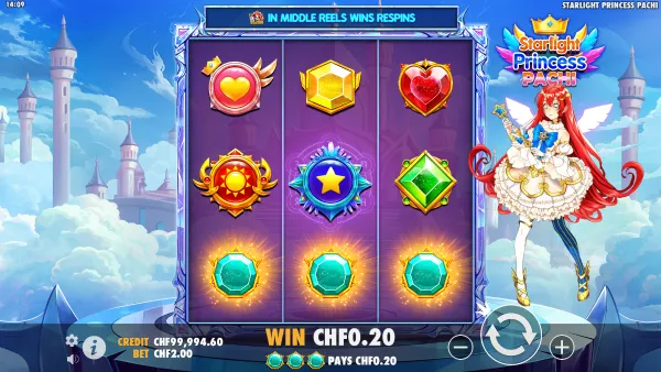 Starlight Princess Pachi gameplay 2 - swiss4win.ch