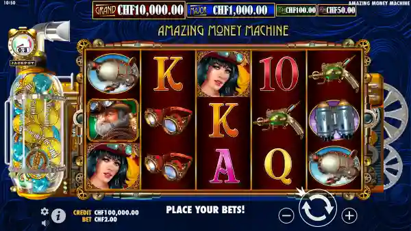 The Amazing Money Machine gameplay 1 - swiss4win.ch