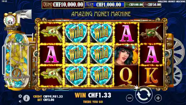 The Amazing Money Machine gameplay 2 - swiss4win.ch