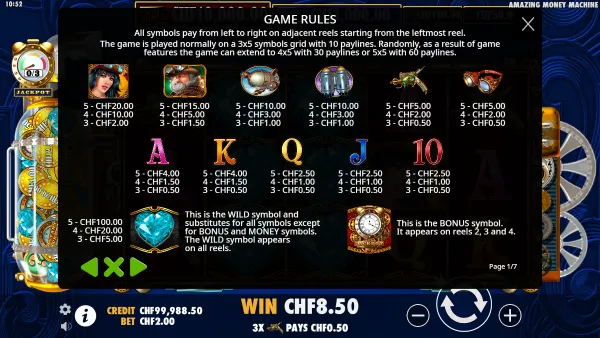 The Amazing Money Machine gameplay 3 - swiss4win.ch