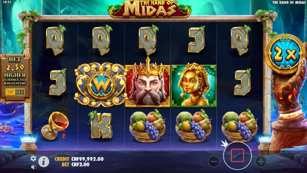 The Hand of Midas gameplay 2 - swiss4win.ch