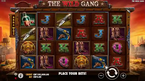 The Wild Gang gameplay 1 - swiss4win.ch