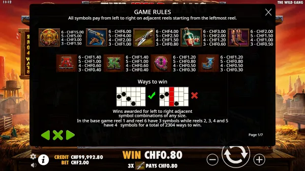 The Wild Gang gameplay 3 - swiss4win.ch