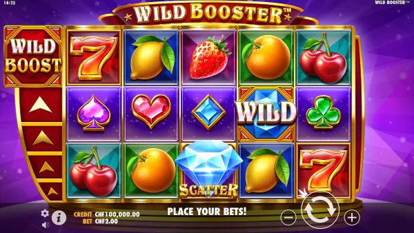 Wild Booster gameplay 1 - swiss4win.ch