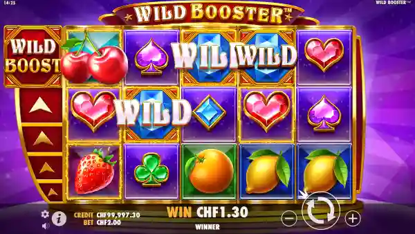 Wild Booster gameplay 2 - swiss4win.ch