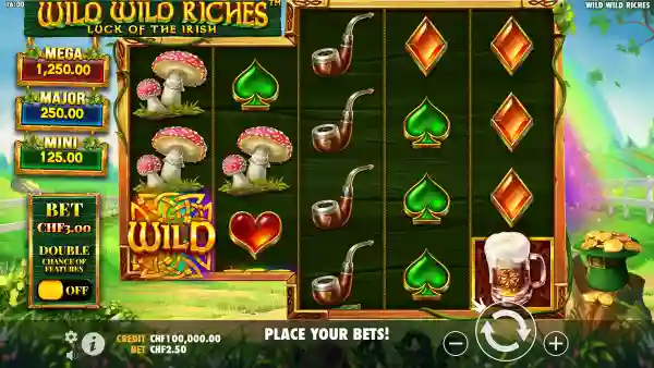 Wild Wild Riches gameplay 1 - swiss4win.ch