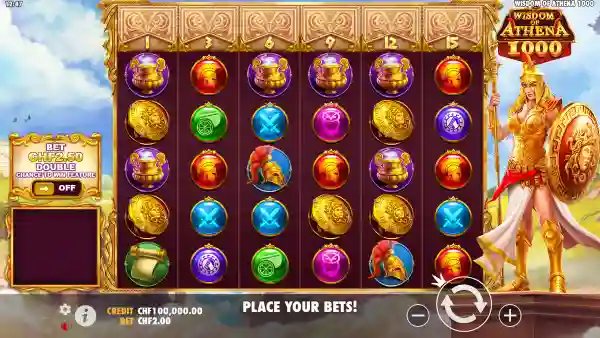 Wisdom of Athena 1000 gameplay 1 - swiss4win.ch