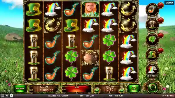 1st of the Irish gameplay 1 - swiss4win.ch