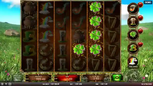 1st of the Irish gameplay 2 - swiss4win.ch