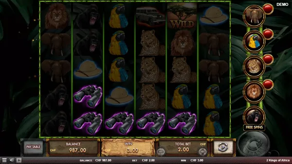 2 Kings of Africa gameplay 2 - swiss4win.ch