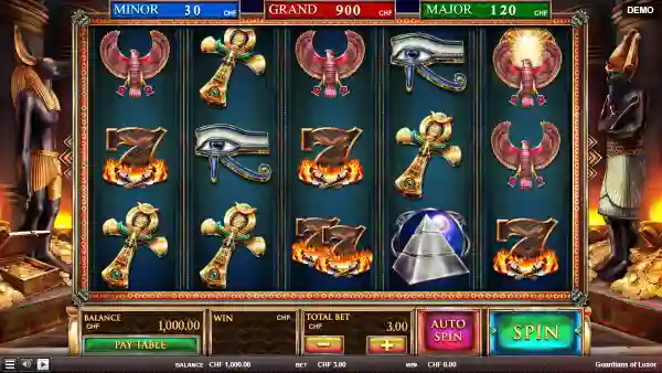 Guardians of Luxor gameplay 1 - swiss4win.ch