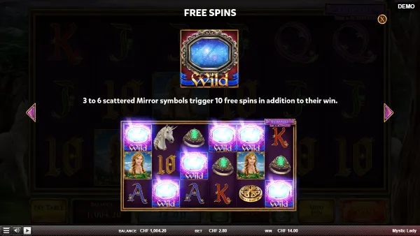 Mystic Lady gameplay 3 - swiss4win.ch