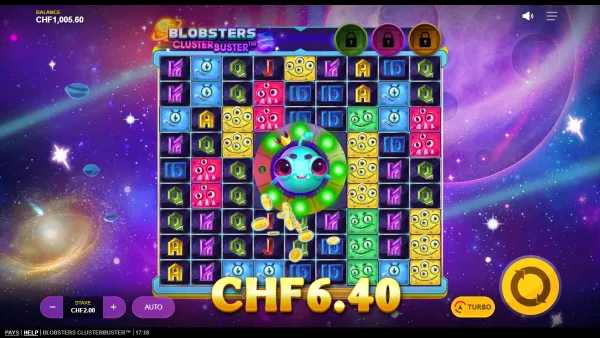 Blobsters Clusterbuster gameplay 2 - swiss4win.ch