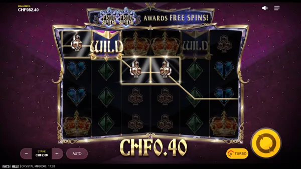 Crystal Mirror gameplay 2 - swiss4win.ch