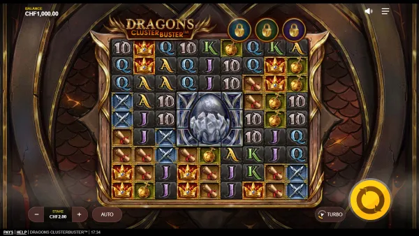 Dragon's Clusterbuster gameplay 1 - swiss4win.ch
