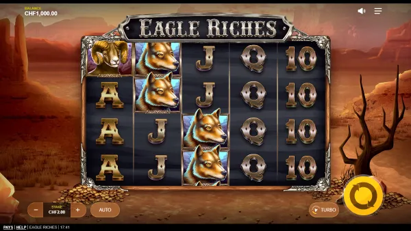 Eagle Riches gameplay 1 - swiss4win.ch