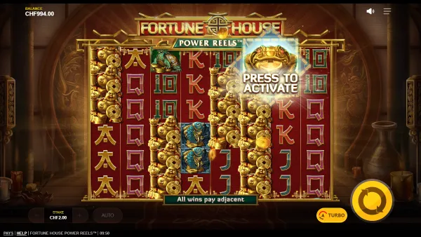 Fortune House Power Reels gameplay 2 - swiss4win.ch