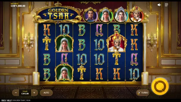 Golden Tsar gameplay 1 - swiss4win.ch