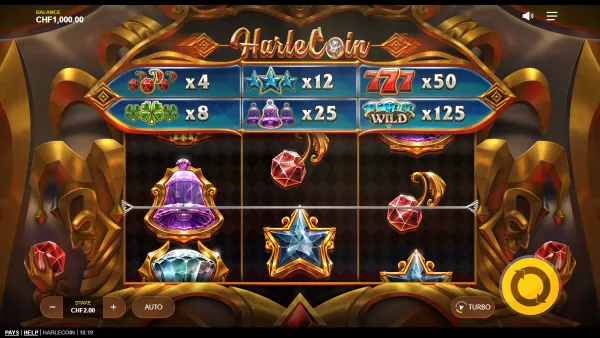 Harlecoin gameplay 1 - swiss4win.ch
