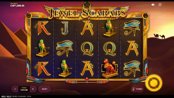 Jewel Scarabs gameplay 1 - swiss4win.ch