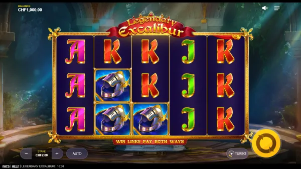Legendary Excalibur gameplay 1 - swiss4win.ch
