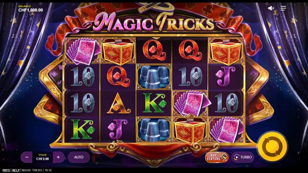 Magic Tricks gameplay 1 - swiss4win.ch