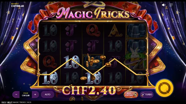 Magic Tricks gameplay 2 - swiss4win.ch