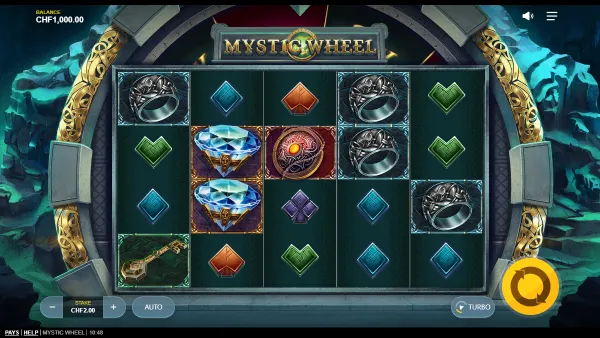 Mystic Wheel gameplay 1 - swiss4win.ch