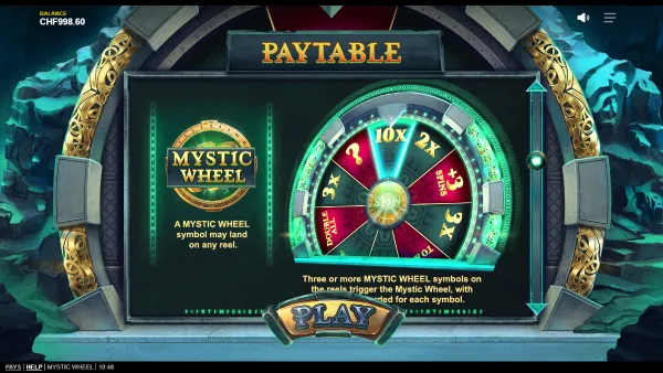 Mystic Wheel gameplay 3 - swiss4win.ch