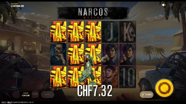 Narcos Mexico gameplay 2 - swiss4win.ch