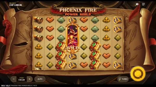 Phoenix Fire Power Reels gameplay 1 - swiss4win.ch