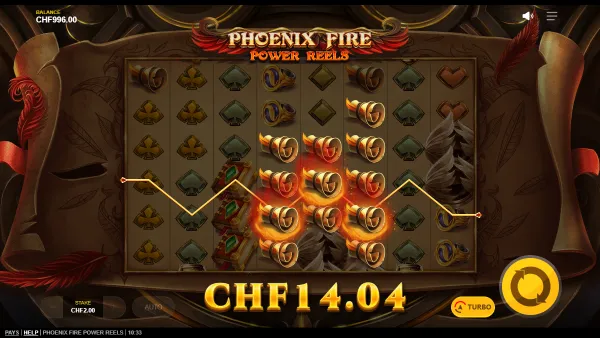 Phoenix Fire Power Reels gameplay 2 - swiss4win.ch