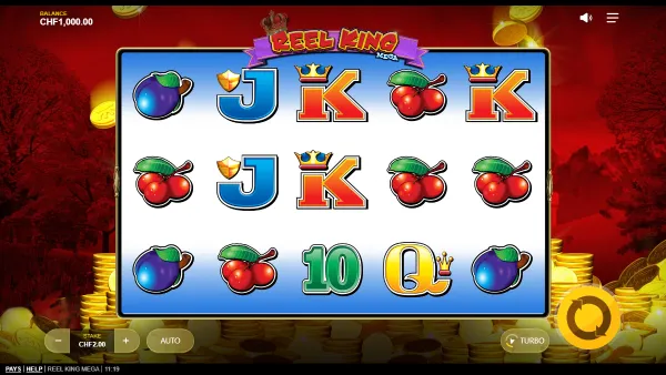 Reel King Mega gameplay 1 - swiss4win.ch