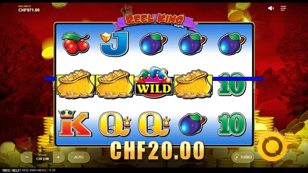 Reel King Mega gameplay 2 - swiss4win.ch