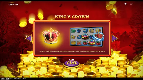 Reel King Mega gameplay 3 - swiss4win.ch