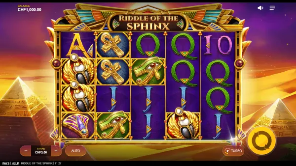 Riddle of the Sphinx gameplay 1 - swiss4win.ch