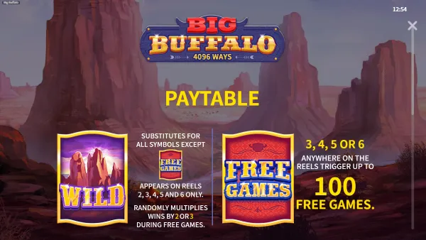 Big Buffalo gameplay 3 - swiss4win.ch