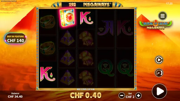 Book of Gems Megaways gameplay 2