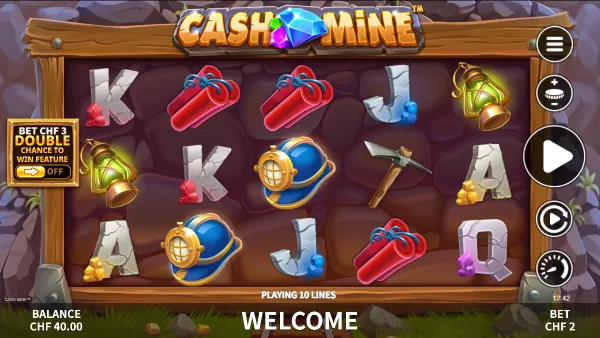 Cash Mine gameplay 1 - swiss4win.ch