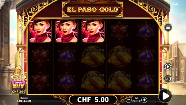 El Paso Gold gameplay 2 - swiss4win.ch