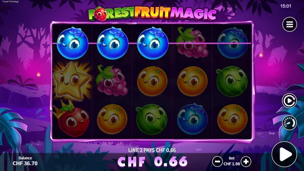 Forest Fruit Magic gameplay 2 - swiss4win.ch