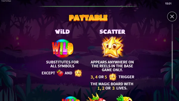 Forest Fruit Magic gameplay 3 - swiss4win.ch